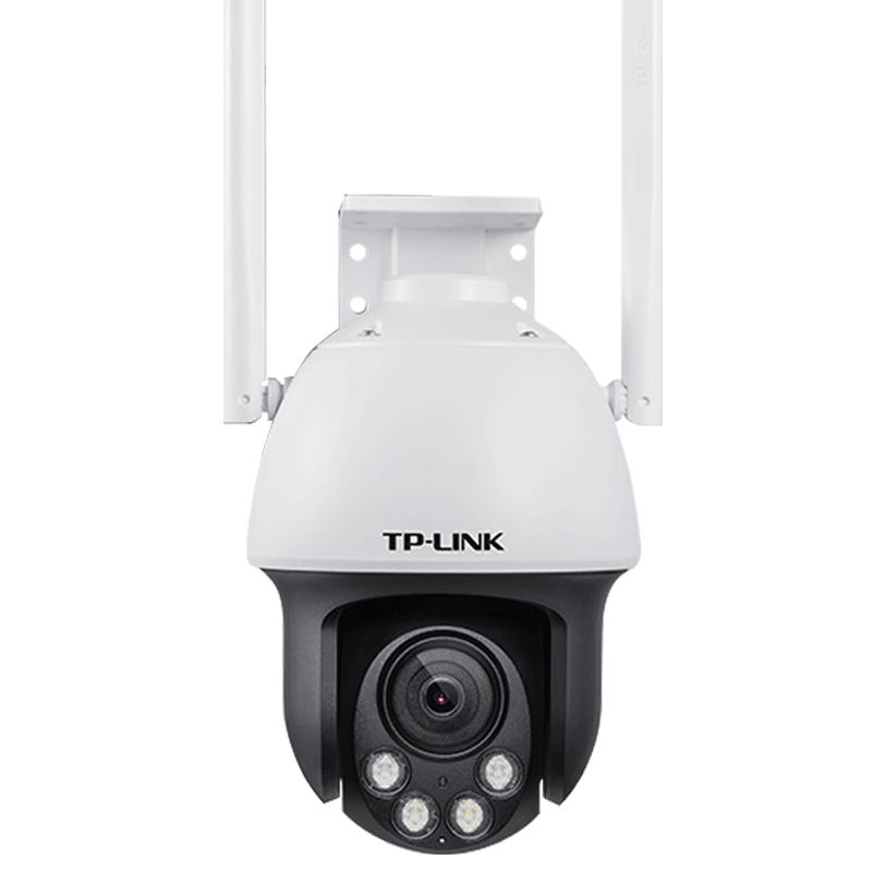 TP-LINK监控无线摄像头500万AI智能家用人脸车牌识别语音手机远程高清5G全彩WIFI室外球机巡航普联TL-AIPC653