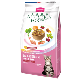 麦富迪猫粮10kg营养森林猫粮成猫粮宠物猫咪天然粮20斤 全价成猫粮10kg