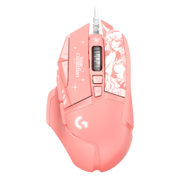 罗技（G） G502HERO星之守护者有线游戏鼠标电竞机械RGB可配重LOL英雄联盟限定版 G502SG阿狸限定版