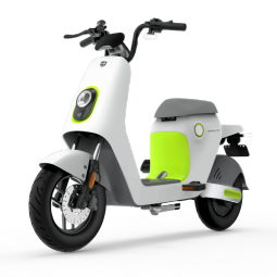 绿源48V26AH智能锂电 电动自行车INNO7 超长续航电动车 智能APP 光纤白-绿 预计7天左右发货