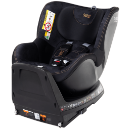 宝得适（BRITAX）宝宝儿童安全座椅0-4岁360度旋转汽车ISOFIX硬接口双面骑士PLUS 双面骑士PLUS夜影黑