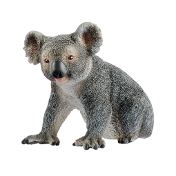 思乐（Schleich S）仿真动物模型袋鼠14756 河马犀牛小熊猫灰熊猩猩野生动物儿童玩具 考拉玩具14815