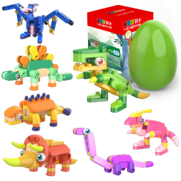 布鲁可 大颗粒拼装积木玩具新年礼物积木恐龙蛋-剑龙