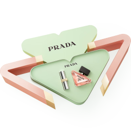 普拉达（PRADA）口红香水礼盒(我本莫测50ml+唇膏B03)520情人节生日礼物女