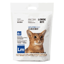 lorde里兜猫砂 【黄金配比】混合猫砂2.5kgx4袋