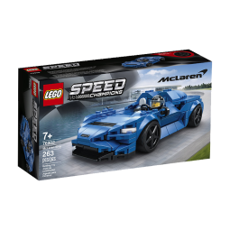 乐高（LEGO）积木玩具 超级赛车系列 76902 迈凯伦Elva跑车7岁+ 母亲节礼物