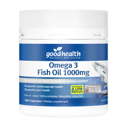 goodhealth好健康深海鱼油软胶囊中老年人成人omega-3含dha调节三高降血脂150粒 