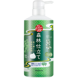 巴斯克林舒和草本沐浴露（森林自然香型）600ml（日本进口沐浴乳）