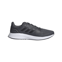 adidas RUNFALCON 2.0随心畅跑网面跑步运动鞋男子阿迪达斯官方 灰色/黑色 41