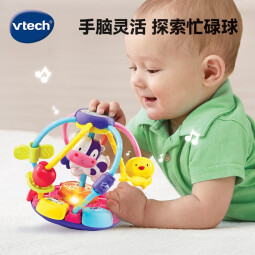 伟易达（VTECH）婴幼儿玩具 欢乐农场绕珠 安抚哄娃3-24个月男女孩宝宝生日礼物