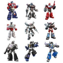 布鲁可变形金刚群星版擎天柱积木人男孩玩具 群星版-01 全军出击【随机1个】