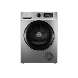 美的（Midea）烘干机 家用热泵式干衣机 10公斤 紫外线除菌 除螨除潮 MH100VTH707WY
