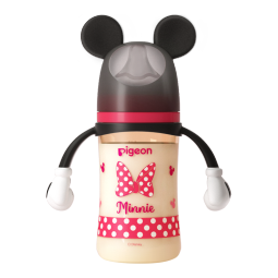 贝亲（Pigeon）迪士尼 第3代 PPSU奶瓶240ml（M号） 经典米妮  3个月以上AA237 