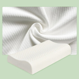 京东京造93%乳胶含量 泰国乳胶枕 梦享系列枕头 经典波浪枕 