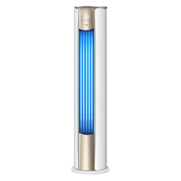美的（Midea）空调立式 柜机 新一级能效 智能变频冷暖圆柱客厅立柜式空调 升级大风口 以旧换新 3匹 一级能效 风锦 72ZHB1ll 