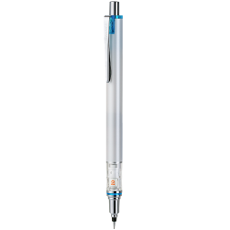 【全网低价】三菱（uni）KURUTOGA自动铅笔 0.5mm不断铅绘图学生考试活动铅笔M5-559 白色杆 单支装