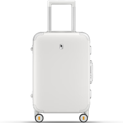 地平线8号（LEVEL8）行李箱男女 20英寸PC旅行登机密码箱FREELOOP复古系列拉杆箱 白色