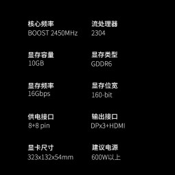 讯景（XFX) RX 6750 GRE 海外版12GB/雪狼版 10G电脑游戏A卡独立显卡 RX 6750 GRE 海外版 10GB