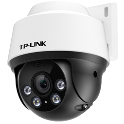 TP-LINK 室外防水监控摄像头 360度全景全彩夜视旋转球机 家用高清网络手机远程监控器智能跟踪 TL-IPC632P-A【POE供电 有线联网】 标配（不含内存卡）