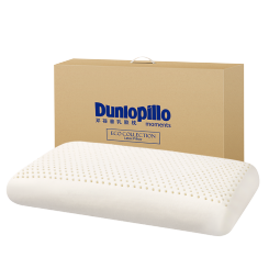 邓禄普（Dunlopillo）ECO超柔标准枕 斯里兰卡进口天然乳胶枕头 快速回弹 