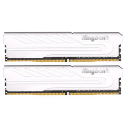 金百达（KINGBANK）64GB(32G×2)套装 DDR4 3200 台式机内存条 银爵