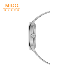 美度（MIDO）瑞士手表 指挥官系列 幻影款 商务休闲 自动机械钢带男表 送父亲