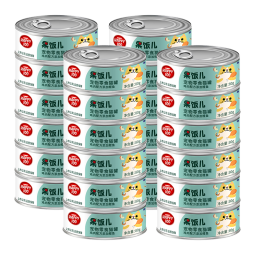 顽皮（Wanpy）猫罐头果饭儿汤汁猫罐湿粮补水宠物零食罐头80g 汤汁鸡肉鲣鱼口味24罐