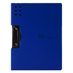 飞兹(fizz)文件夹A4板夹横式加厚款/彩色档案夹/办公用品/学生文具 深蓝A6380