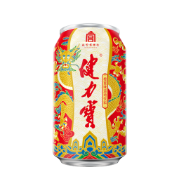 健力宝运动碳酸饮料含蜂蜜补充电解质橙蜜味330ml*24礼盒装送礼祥龙纳吉