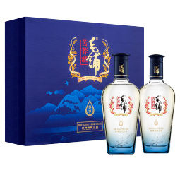 劲牌 毛铺苦荞酒 露酒 尊享 42.8度 500ml*2瓶 礼盒装