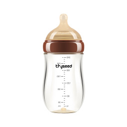 世喜新生儿防胀气奶瓶6个月以上玻璃婴儿仿母乳奶嘴240ml