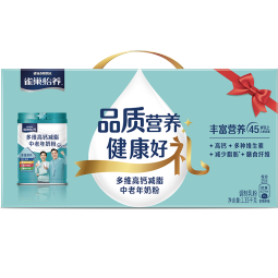 雀巢（Nestle） 奶粉成人怡养多维高钙中老年奶粉送礼送父母送长辈 675g*2礼盒装(新老包装随机)