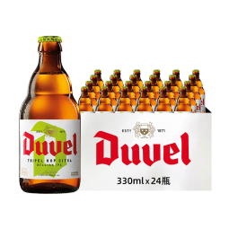 督威（DuveL）三花IPA精酿啤酒 330ml*24瓶 比利时啤酒