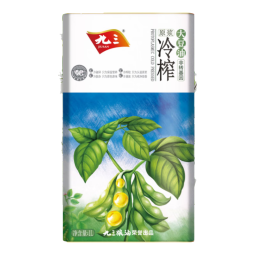 九三 非转基因 原浆冷榨 大豆油 1L/罐