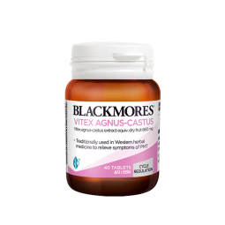 澳佳宝Blackmores天然圣洁莓片40粒保护卵巢平衡内分泌荷尔蒙澳洲进口