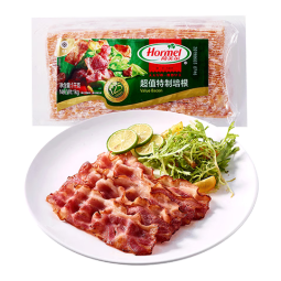 荷美尔（Hormel）经典培根片早餐西餐食材 火锅烧烤食材三明治手抓饼伴侣 超值特制培根1000g