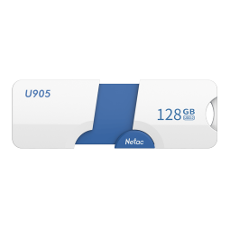 朗科（Netac）128GB USB3.0 U盘U905 精灵推拉式高速闪存盘 加密U盘