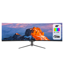 联合创新（Innocn）49英寸 准5K带鱼屏32:9 DQHD 120HZ HDR400 Type-C65W内置音箱HVA曲面电竞显示器 49C1R