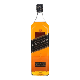 尊尼获加（JOHNNIE WALKER）红牌/金牌/黑牌/XR/英皇乔治五世 苏格兰 调和型威士忌 进口洋酒 黑方黑牌 12年 1000ml 无盒