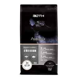 BOTH猫粮 益生菌鱼肉鸭肉配方 全价猫粮 成猫 2kg