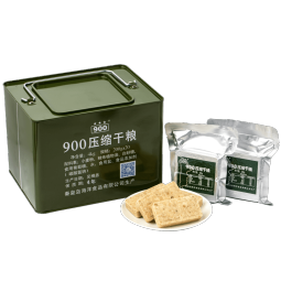 900压缩饼干200g*20袋8斤铁桶装长保质期应急储备物资国际金奖干粮