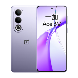 一加 Ace 3V 12GB+512GB 幻紫银 政府补贴 高通第三代骁龙 7+ 芯片 OPPO AI 5G直屏游戏拍照智能手机