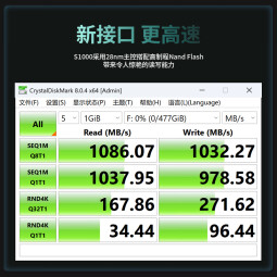 海康威视（HIKVISION）512GB USB3.2 Type-C双接口高速固态U盘S1000 读速1080MB/s华为苹果Iphone16手机电脑通用移动优盘