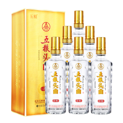 五粮液股份出品 头曲淡雅 39度 500ml*6瓶 浓香型白酒 整箱装 年货送礼