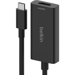 贝尔金（BELKIN）Type-C转HDMI2.1转换器 笔记本电脑USB拓展8K视频转换器 0.2米USB-C扩展 AVC013