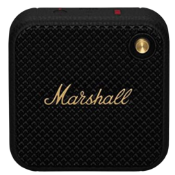 MARSHALL（马歇尔）WILLEN 音箱便携式蓝牙无线家用户外防尘防水小音响 送礼 礼物 黑金色