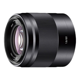 SONY 索尼 E50mm F1.8 OSS APS-C画幅定焦 半画幅定焦镜头 街拍 特写人像 E 50F1.8黑色