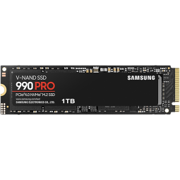 三星（SAMSUNG）990PRO固态硬盘 NVMe M.2适用笔记本PS5 PRO台式机PCIe4.0x4 990PRO 1T