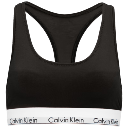 Calvin Klein内衣【NewJeans同款摩登引力带】女士ck轻运动背心文胸F3785AD 001-太空黑 M 推荐70B-85A