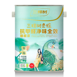 三棵树漆（SKSHU）抗甲醛净味全效墙面漆净化甲醛抗菌防霉可调色乳胶漆家用自刷油漆 51L全效套装（2面漆1底漆）